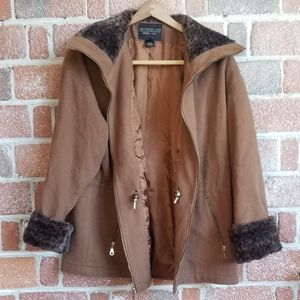 Vintage faux fur coat
